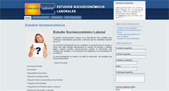 Desktop Screenshot of estudiossocioeconomicos.org